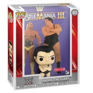 Andre The Giant WWE Wrestlemania III Pop! Vinyl Figure Target Exclusive